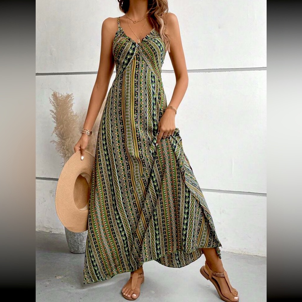 Boho maxi dress. Brand new